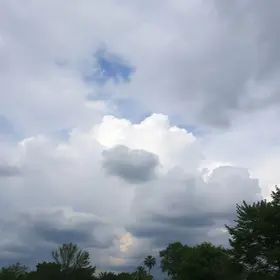 Diadema sábado nublado