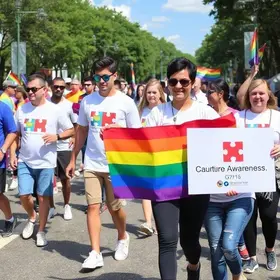 Caminhada do Orgulho Autista