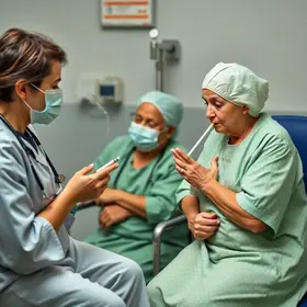 número de pacientes acompanhados em ações para parar de fumar