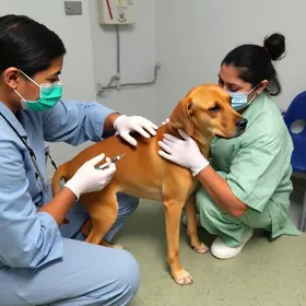 vacinação e castração de animais