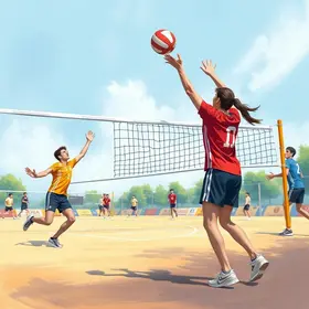quadrangular de vôlei Sub-15 masculino