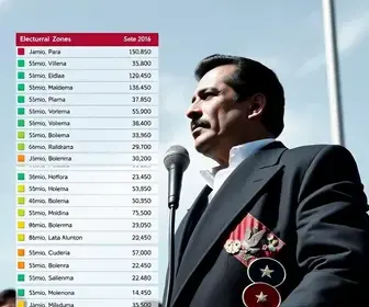 resultado da votação em Diadema